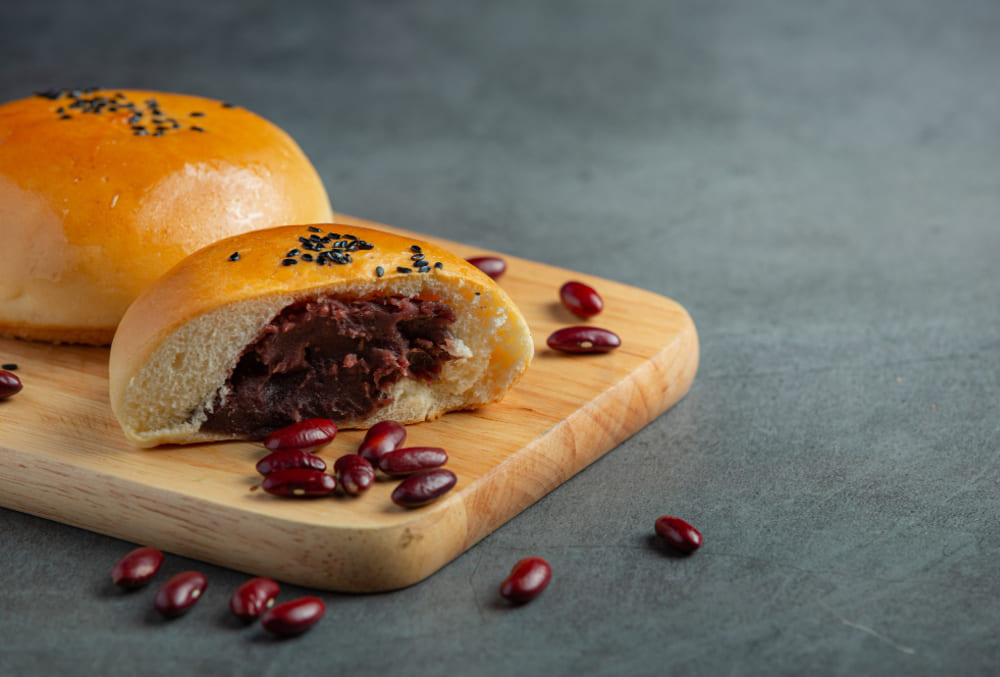 Anpan red bean buns