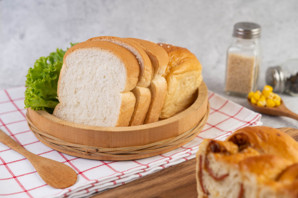 Japanese soft and fluffy bread