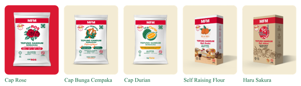 MFM assorted range of flour for specific dishes to make for homes and businesses